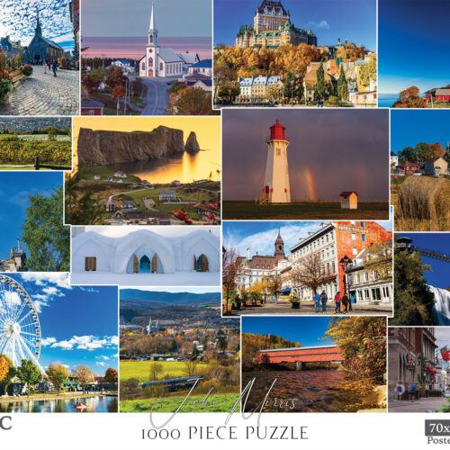 Quebec Collage Jigsaw Puzzle