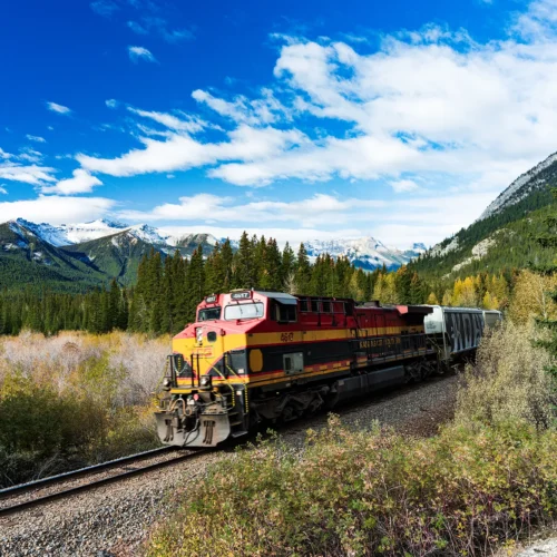 CP Train in Banff