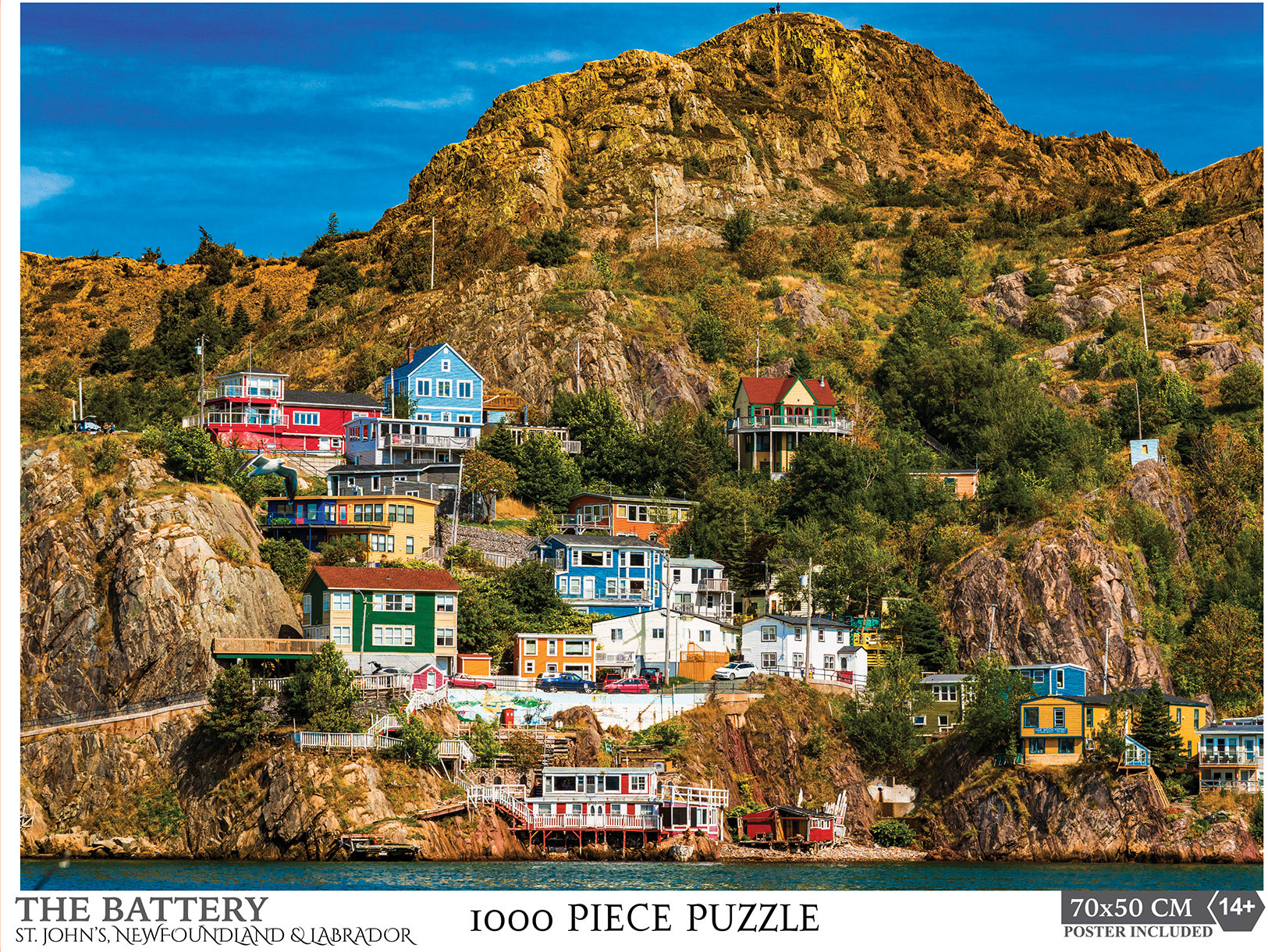 St. John's, Newfoundland & Labrador The Battery 1000 piece puzzle.