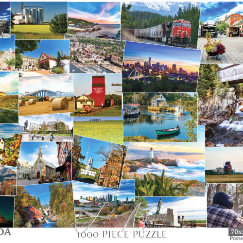 Travel Canada Collage Jigsaw Puzzle